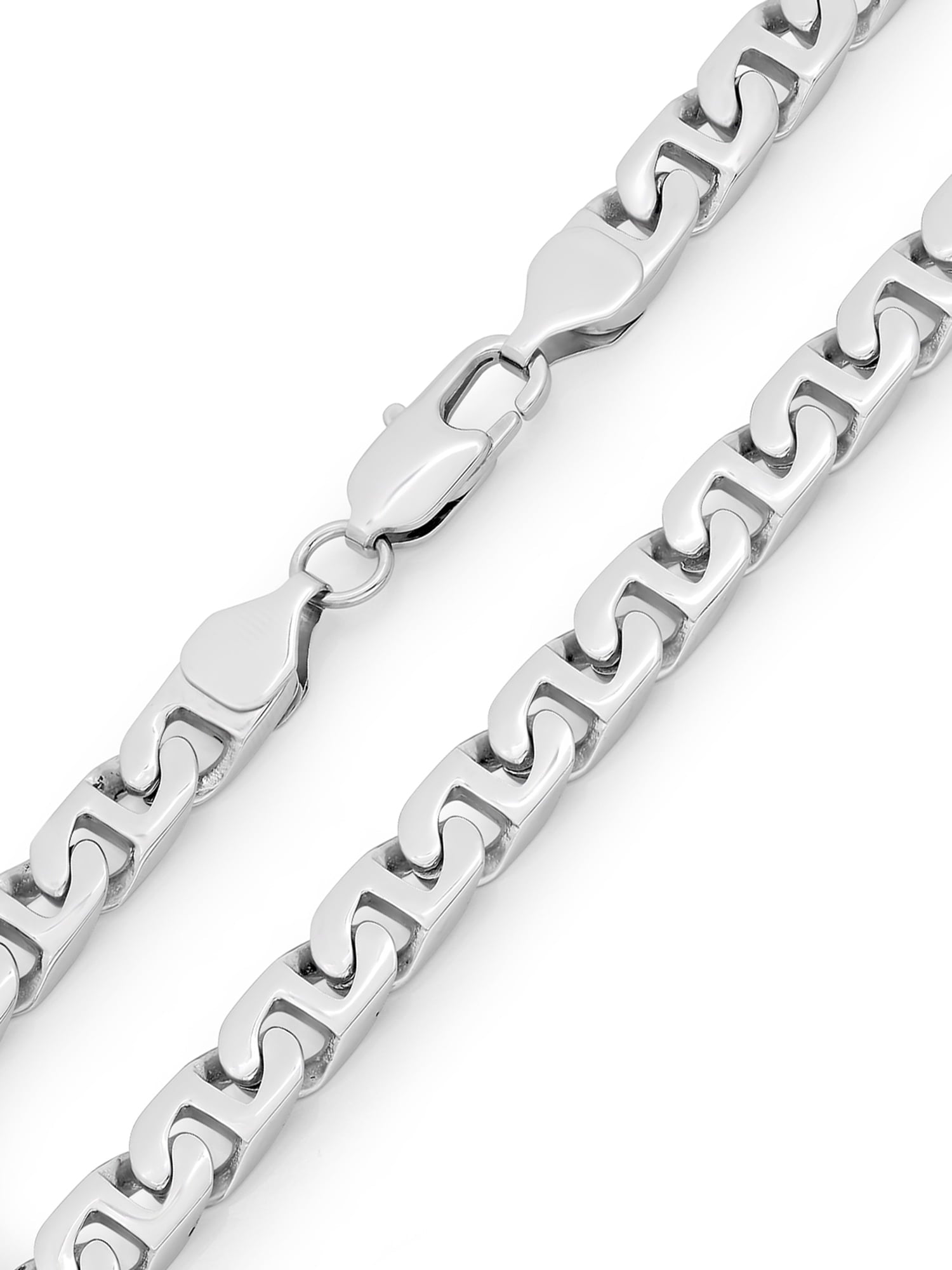 Stainless Steel Flat Mariner Chain, 24"