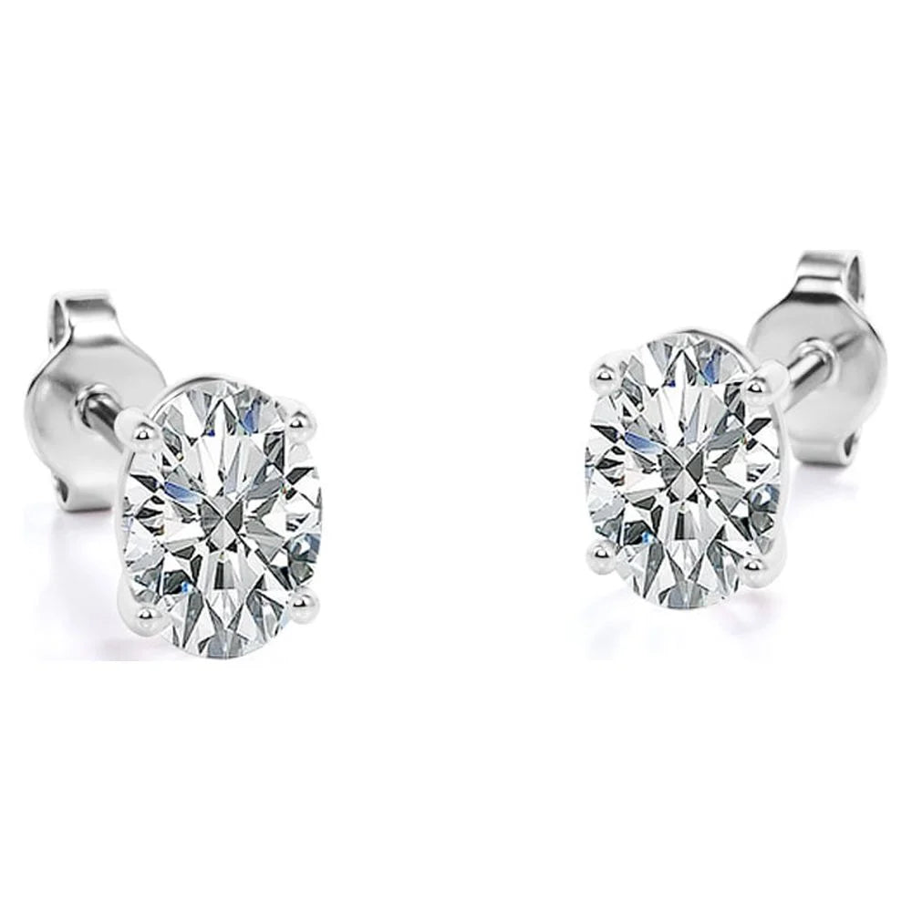 Beautiful Gift Set of 3 Carat Moissanite with Ring, Earrings & Pendant